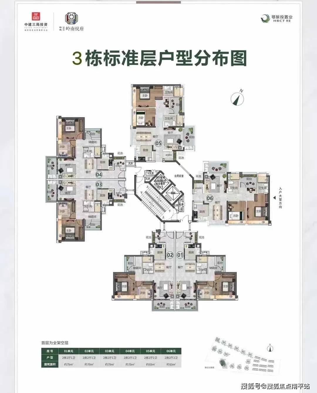 中建岭南悦府学位划分图片