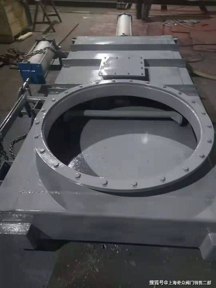 电液压式闸板阀 dn300 400*400圆形闸阀 方形铸铁排渣阀