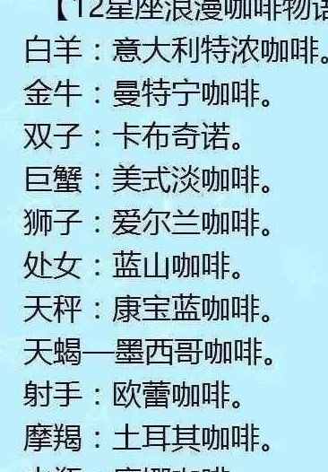 12星座男示爱的方式,吃醋的模样,她的眼睛最美,浪漫咖啡物语?