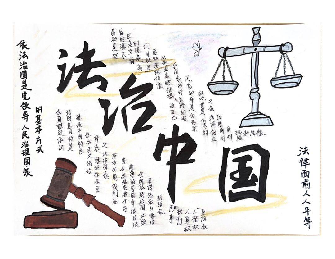 "政因有你" | 政治学科素养手抄报比赛作品展示