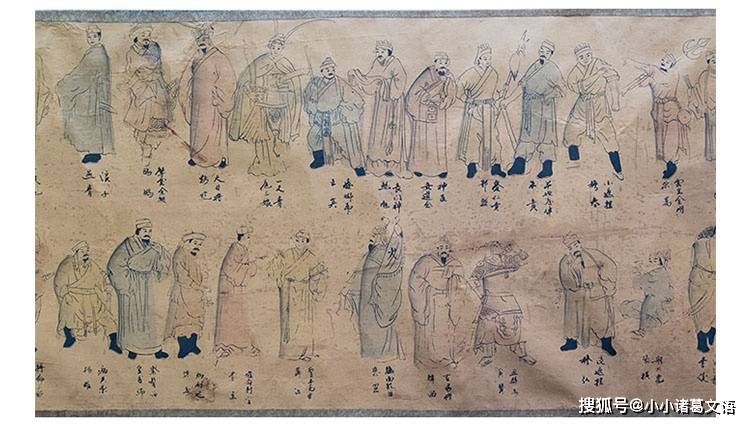 此副作品为黄慎款【一百零八将手卷】 是出自重庆阳先生收藏了几十年