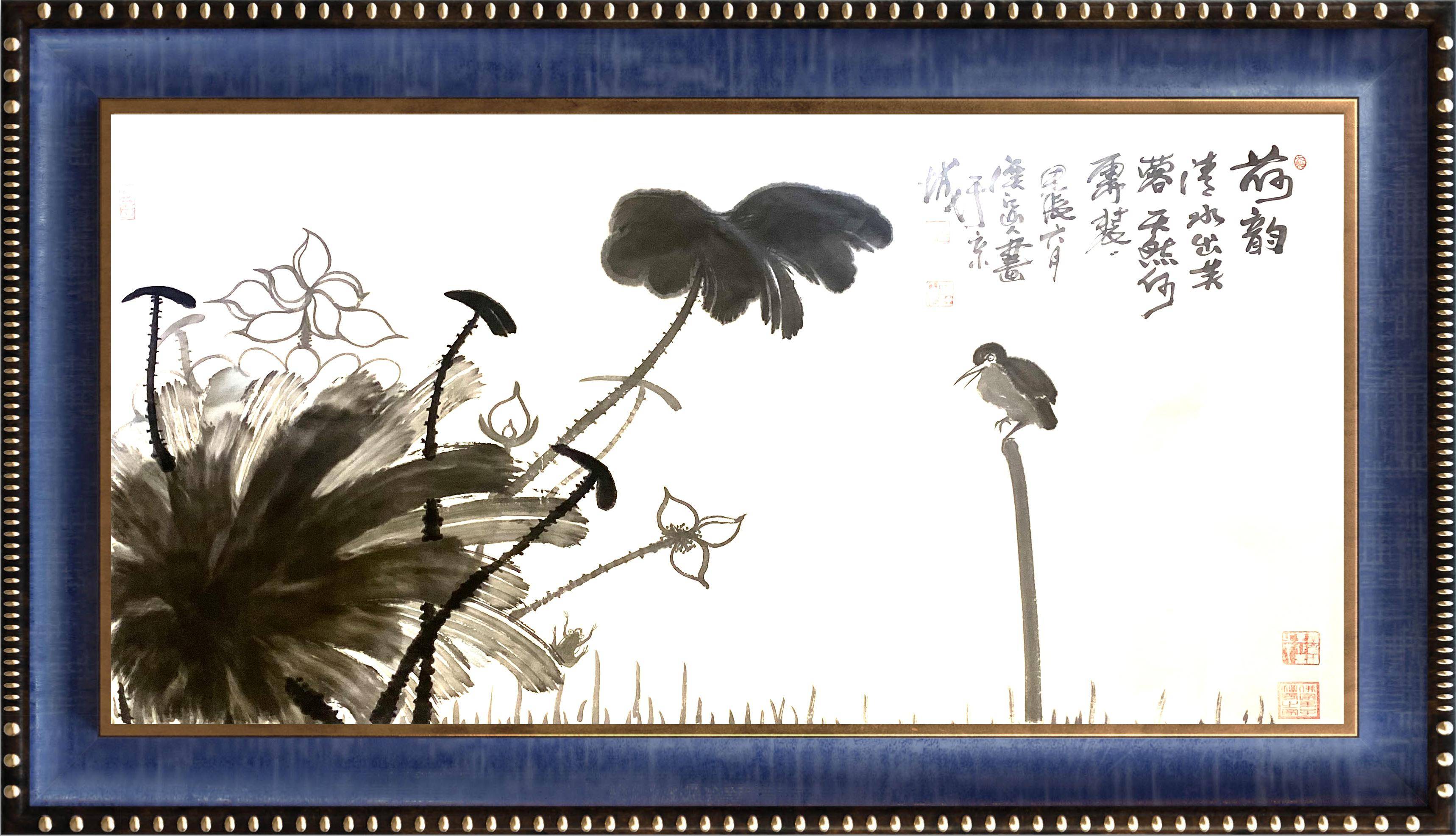 画荷大家朱祖国作品欣赏_先生_荷花_艺术