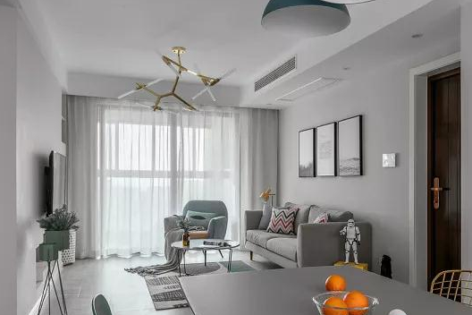 刚装修完的120㎡北欧风新房,恰到好处的精致素雅,忍不住想晒!