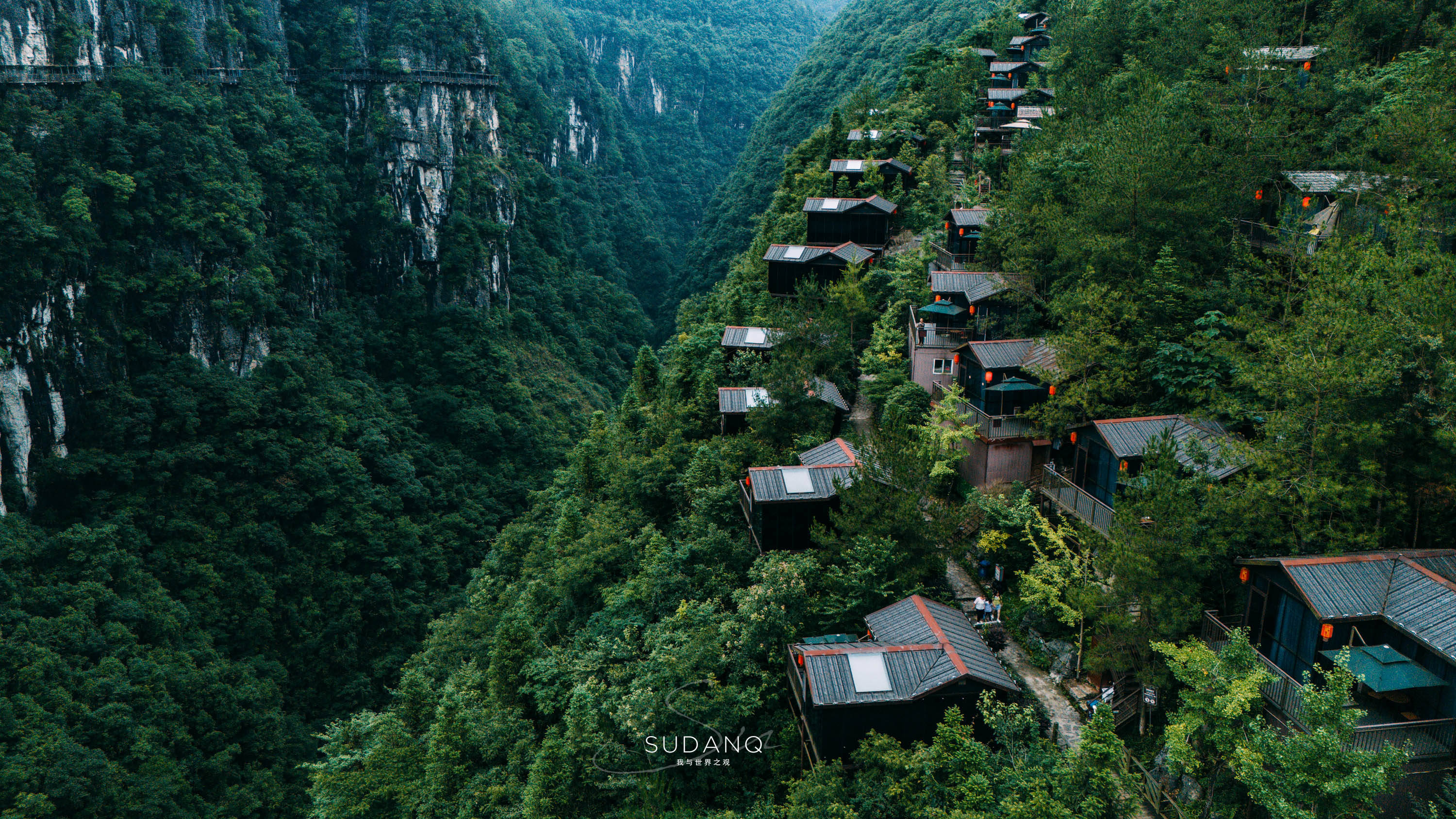 藏有神秘峡谷:巨凉快还没蚊子_地心_建始_石门