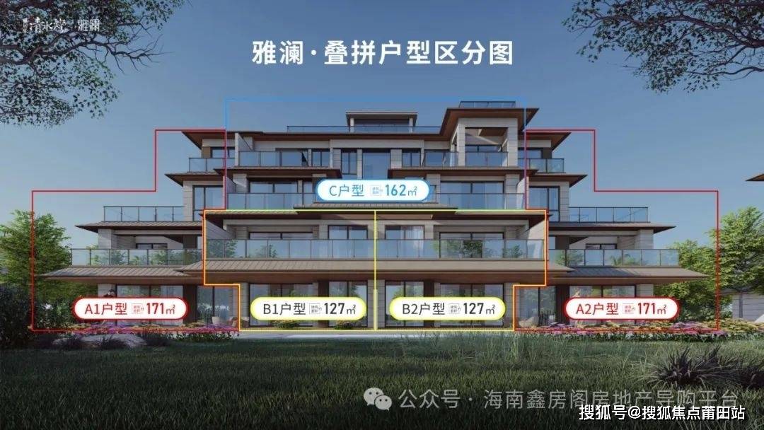 【清水湾雅澜·别墅】—————【洋房户型鉴赏】