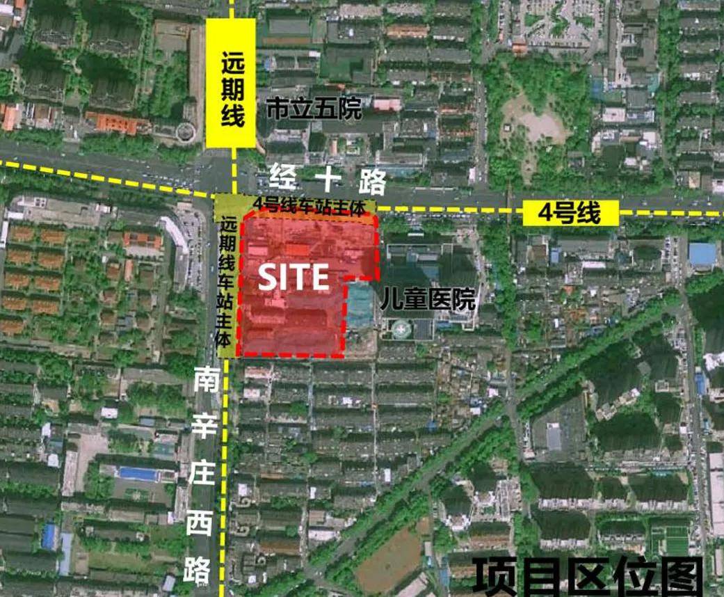 重磅项目规划出炉,紧邻地铁换乘站 2家大医院!_建设_经十路_商业