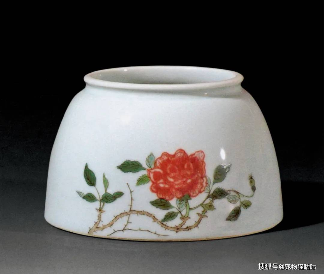 拍卖征集| 盛世华章：清康熙青花釉里红花卉纹苹果尊_搜狐网