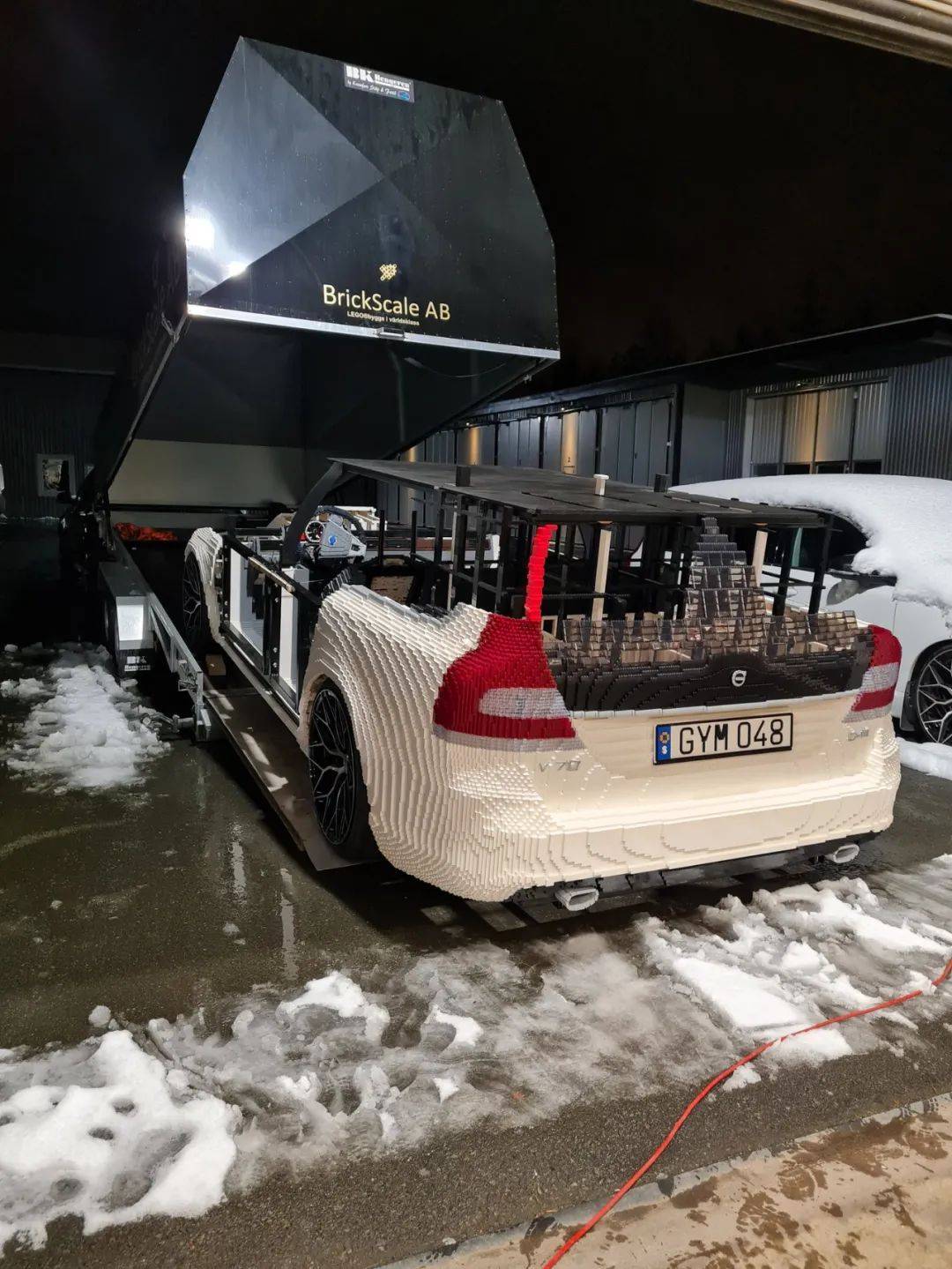 用乐高拼出一辆真能开动的沃尔沃是种什么体验?