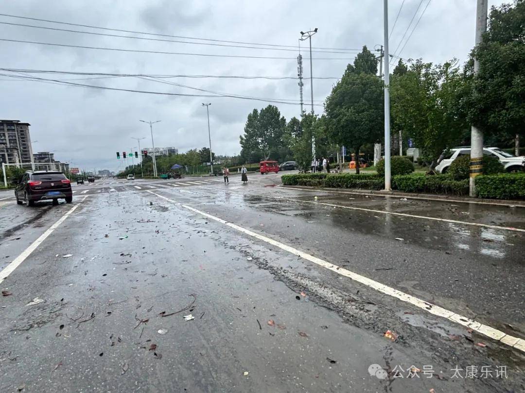 太康暴雨!通知,预警信号连发!今晨各路段实拍!