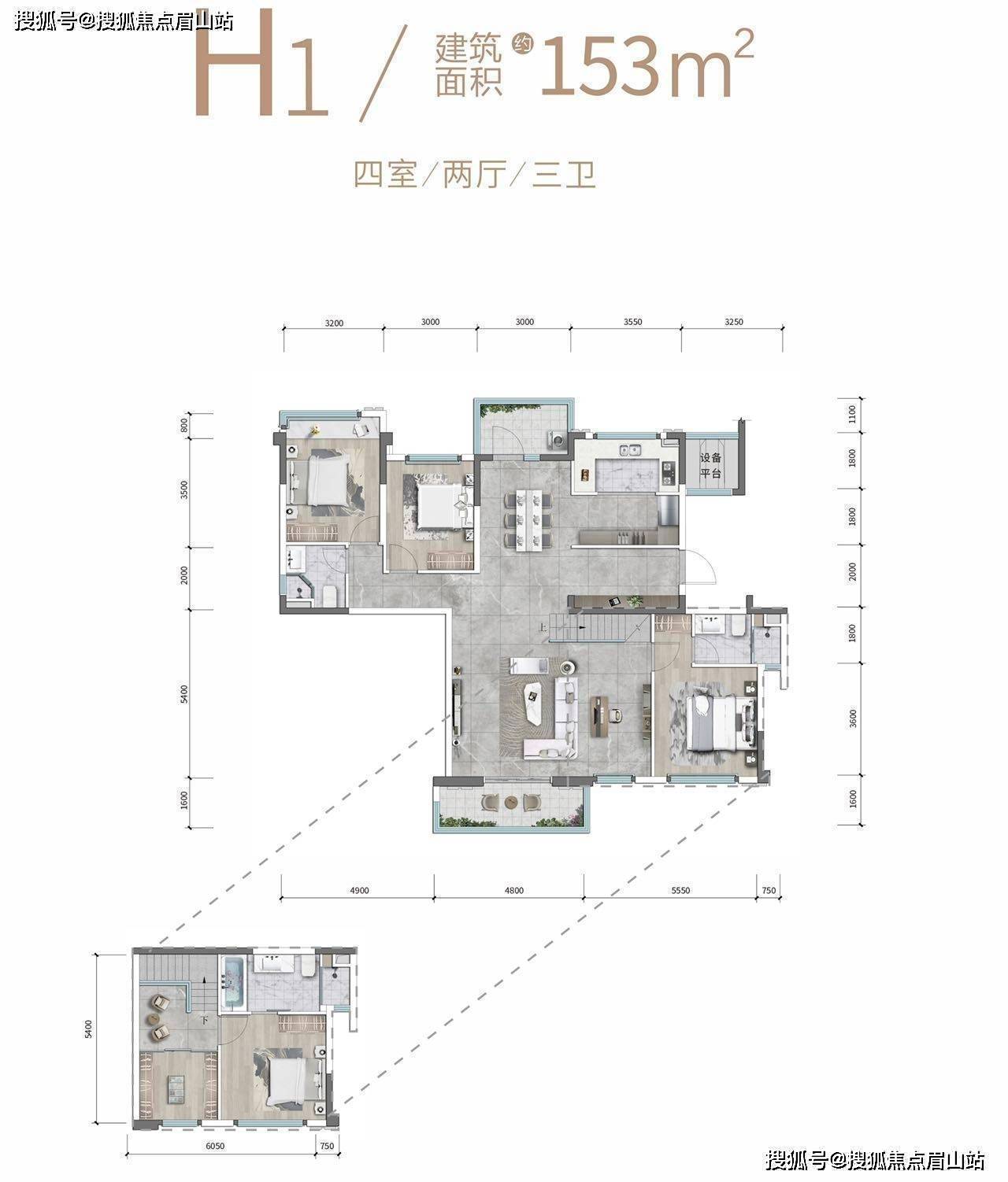 唐山金隅乐府户型图图片