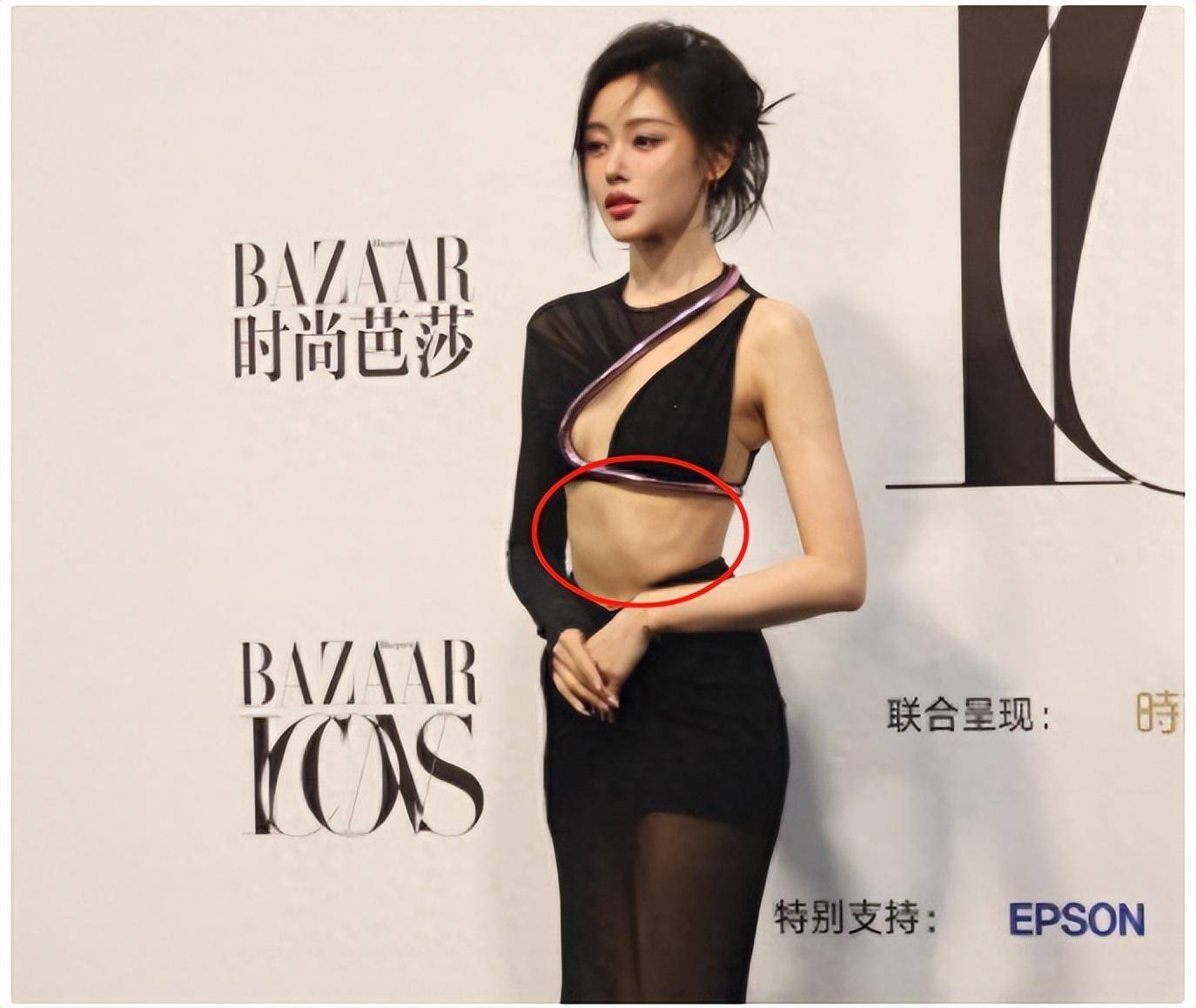 滤镜下是美女,现实中是"女鬼"!这些瘦到病态的明星,真恐怖