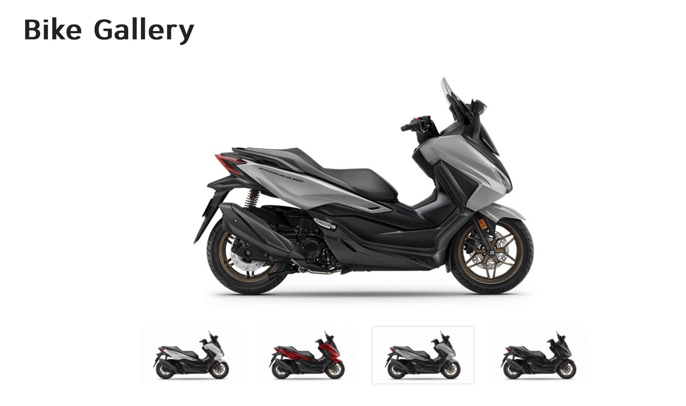 2024款本田forza350泰国发布,售价折合人民币3.7万