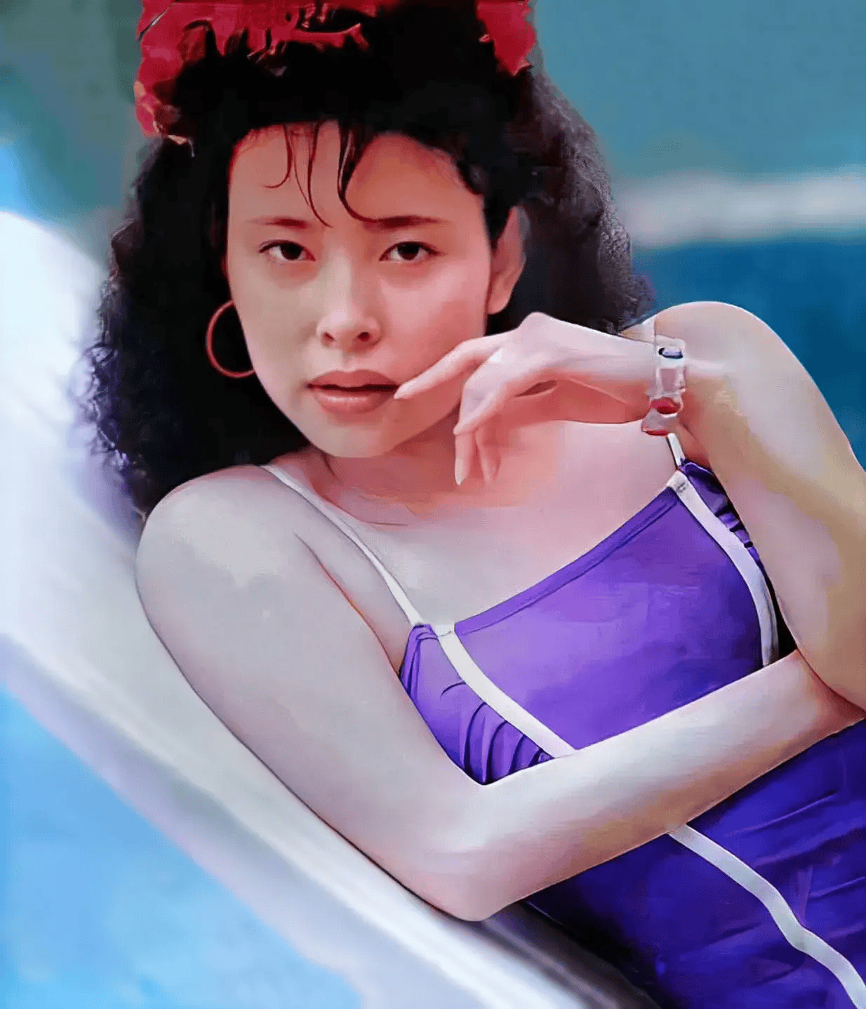 炎热夏天.女星们泳衣争芳斗艳姜黎黎难得一见泳装照(泳装大全)