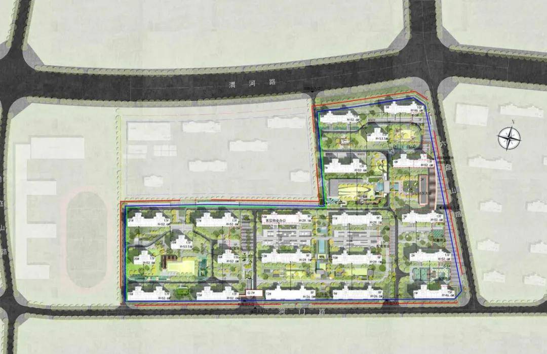 西海岸新区海控辛安新楼盘规划披露,拟建21栋住宅