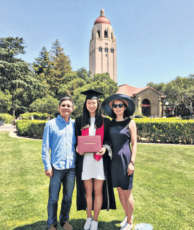 其后在香港攻读中国人民大学法律硕士,2021年9月入学香港中文大学法律
