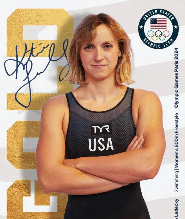 凯蒂·莱德基四连冠!创奥运女子800米自由泳历史纪录