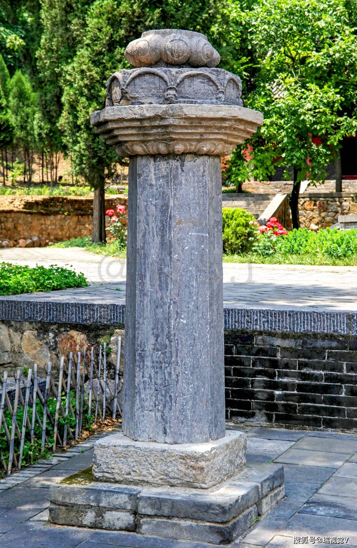 中国现存最早的砖塔:登封嵩岳寺塔丨河南郑州