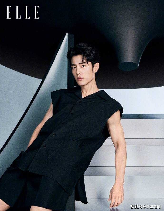 肖战登上《elle》杂志金九封面,再次展现出他的非凡魅力
