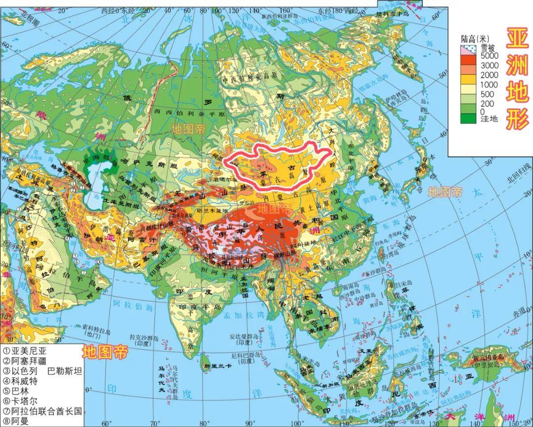 巴林地图位置世界地图图片