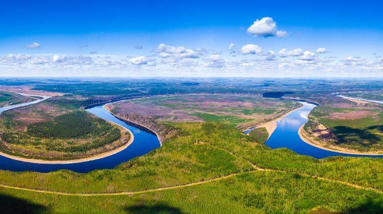 黑龙江上的璀璨明珠:龙江第一湾风景区