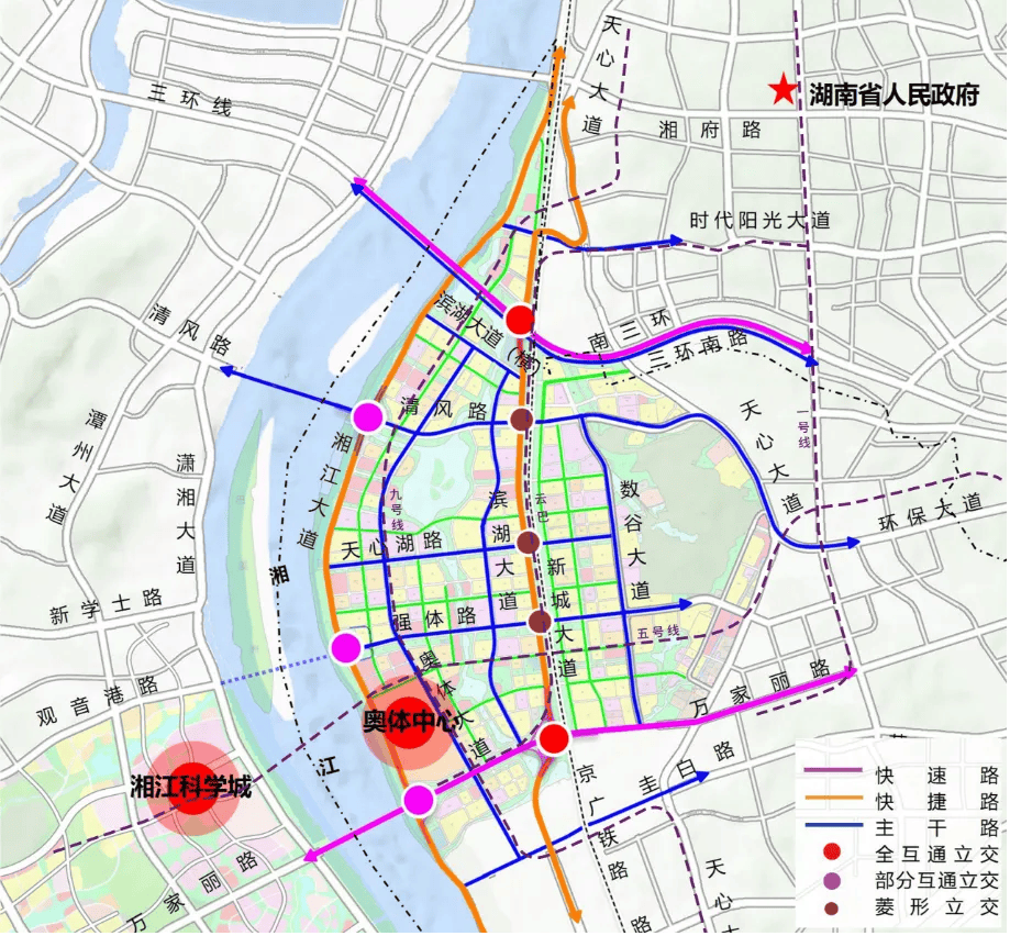 双地铁,双过江通道,长沙这座新城规划曝光!