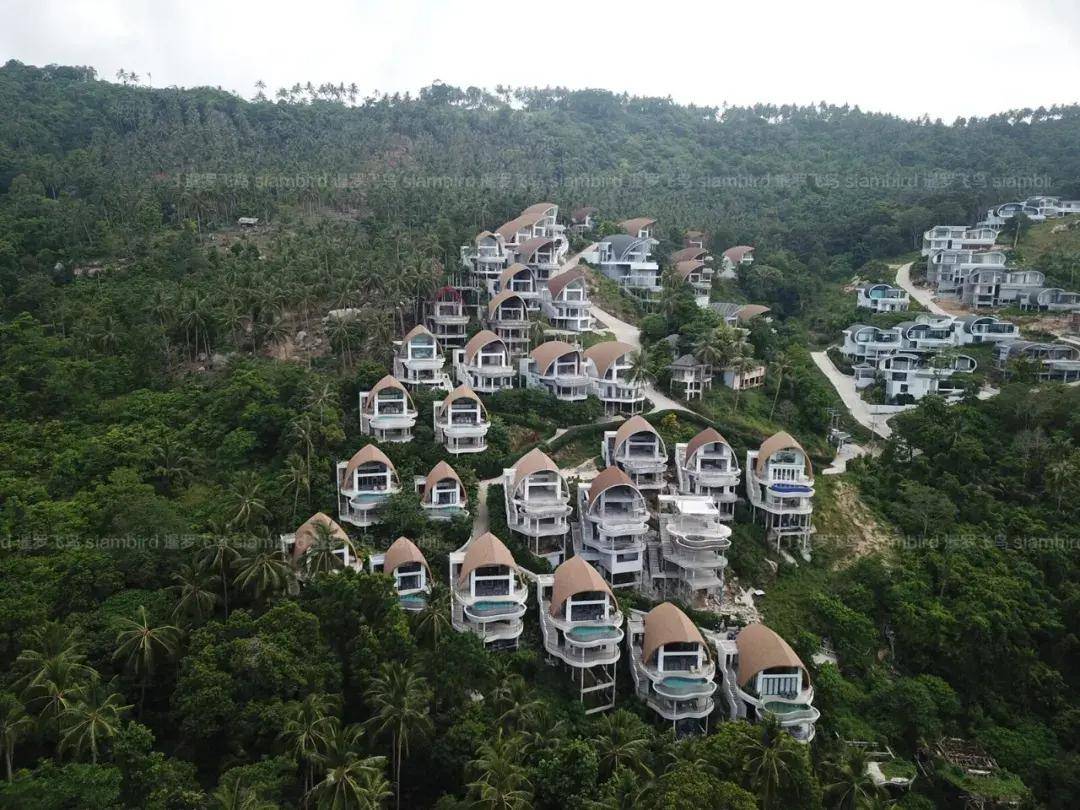 泰国苏梅岛两栋海景豪华别墅违规,警告多次后被强行拆除