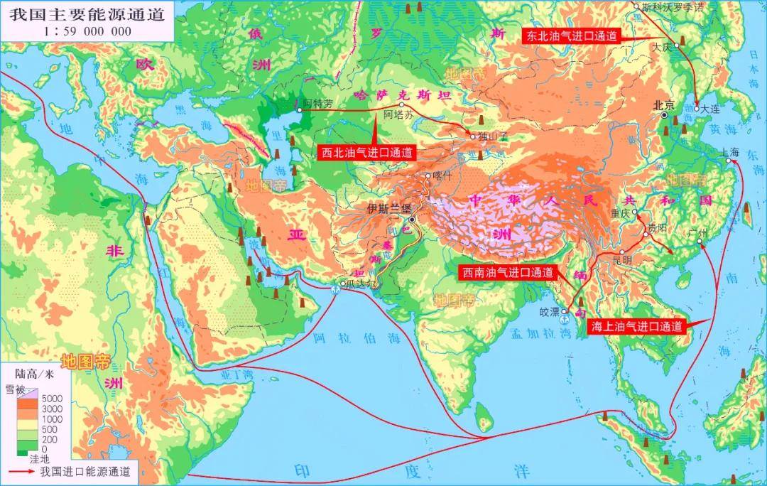 世界地图波斯湾图片