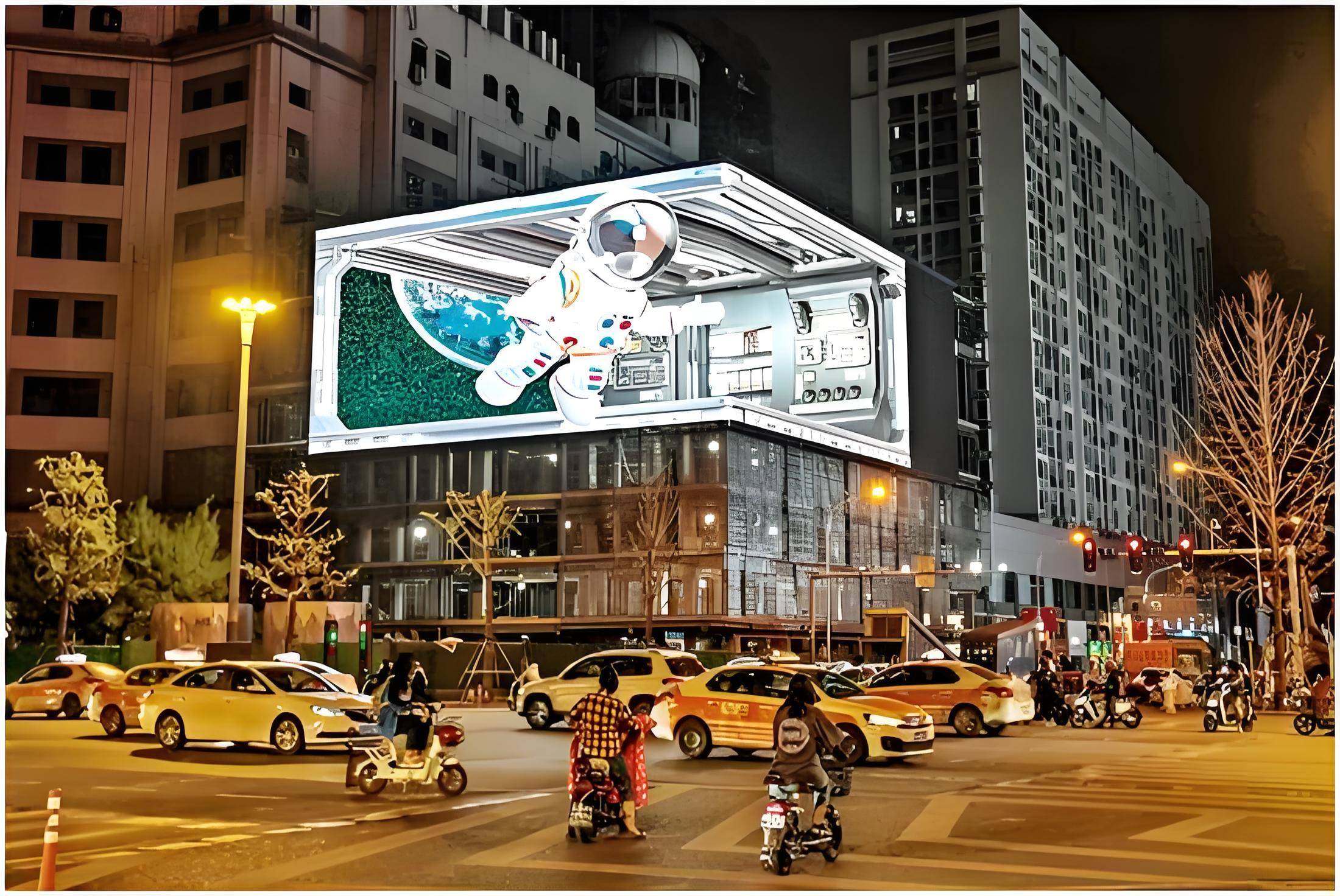 当代流量王!盘点那些盛名在外的"裸眼3d巨屏"