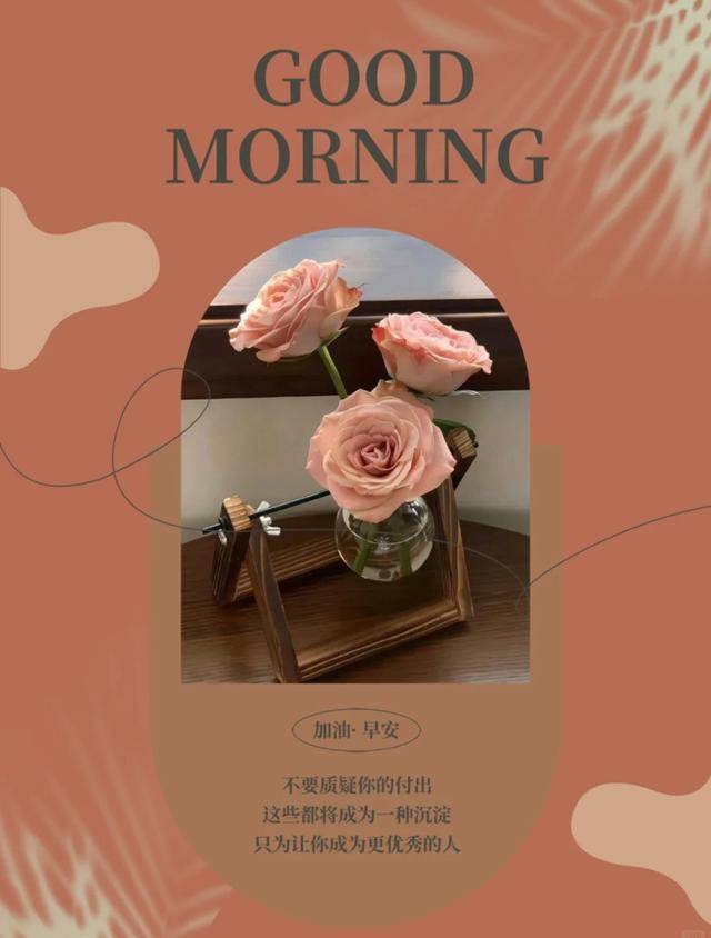 早安心语 学会顺其自然,随遇而安_生活_玫瑰_随机性