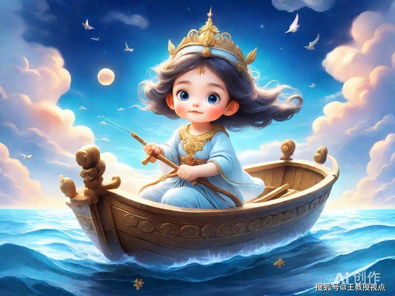 中国经典神话：精卫填海——永恒之志，铸就坚韧之魂_精神_故事_女娃