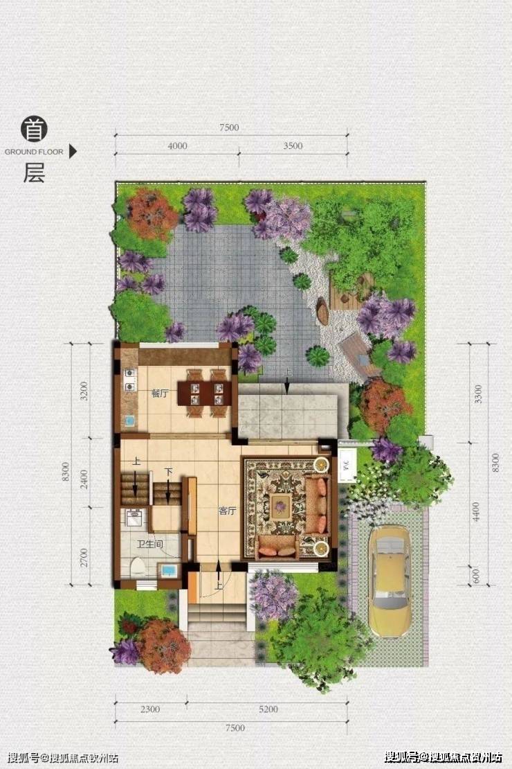 洋房1/2栋01/05户型:建面115㎡美的鹭湖别墅售楼处电话:400 066 0916