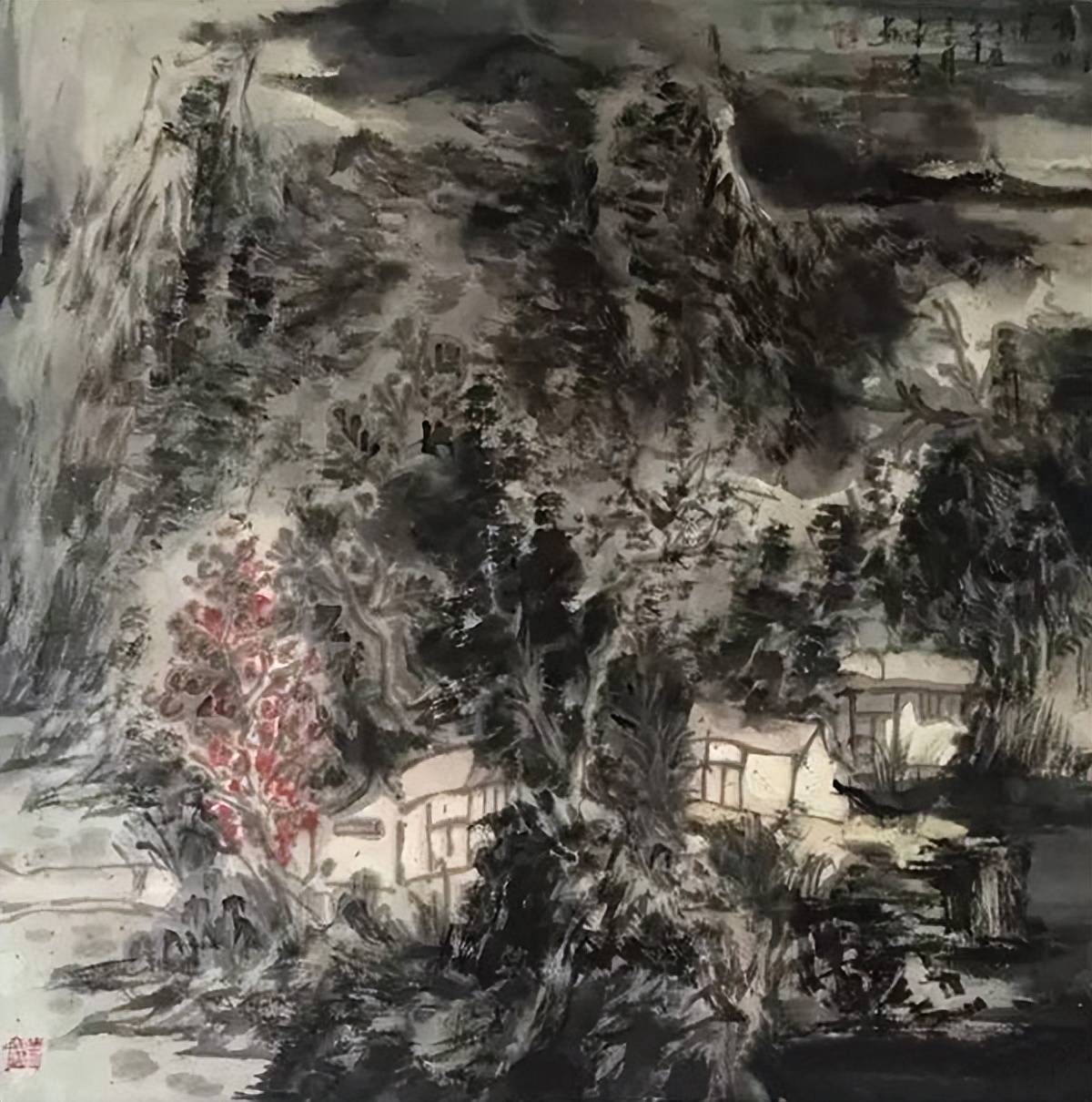 追寻自然之美:著名山水画家王本杰的艺术风格