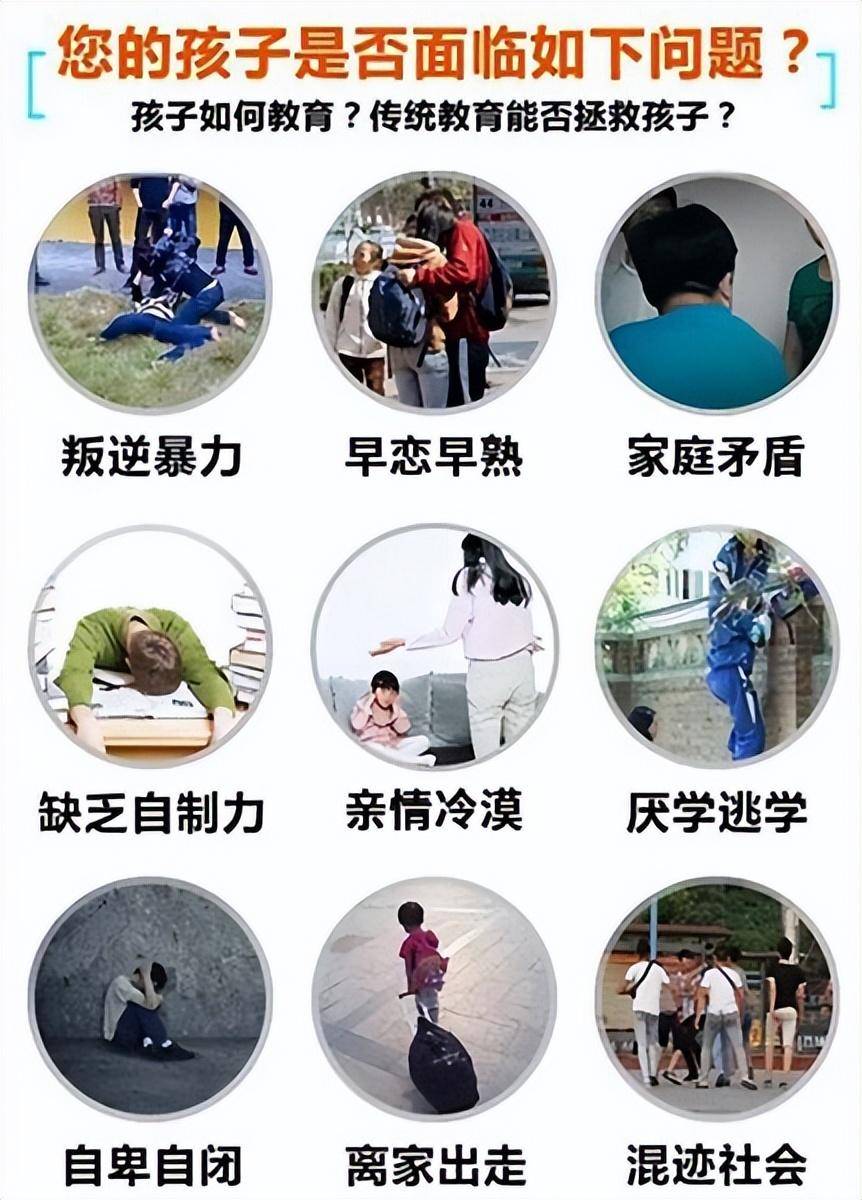 潜能开发,法制宣传,素质拓展,礼仪传承,家庭教育,不良行为教育矫治为