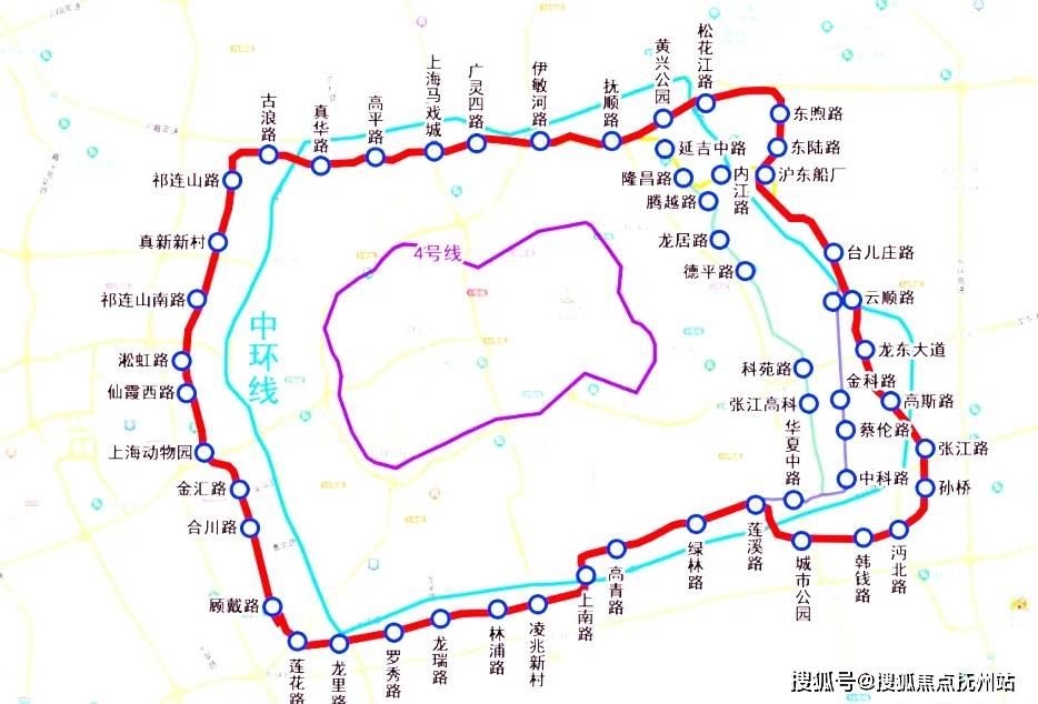 地铁26号线(规划中)被誉为"黄金中环线",沿线途径大宁,金桥,张江,三林