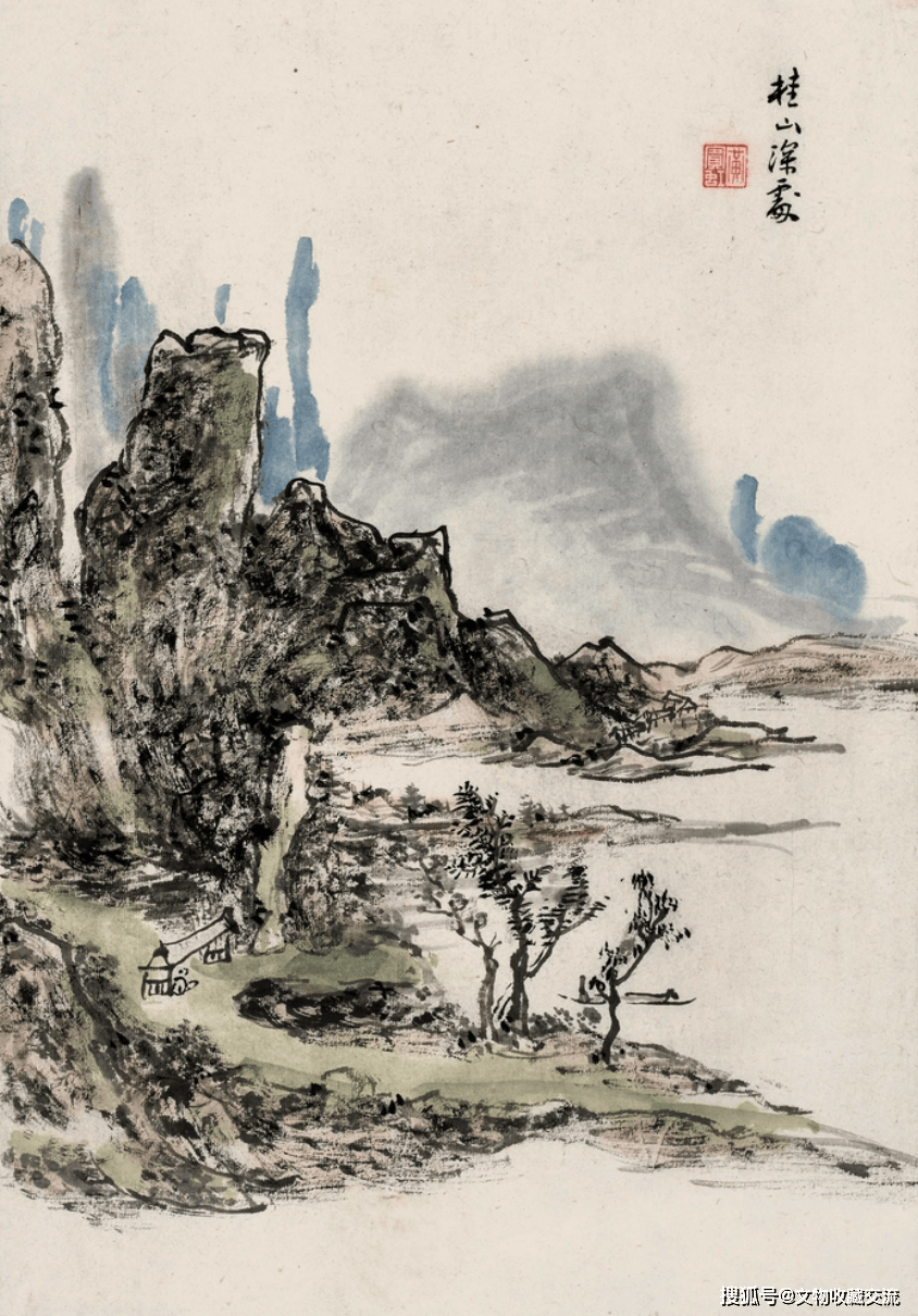 黄宾虹 |《黄山汤口》3.45亿创造书画拍卖奇迹!