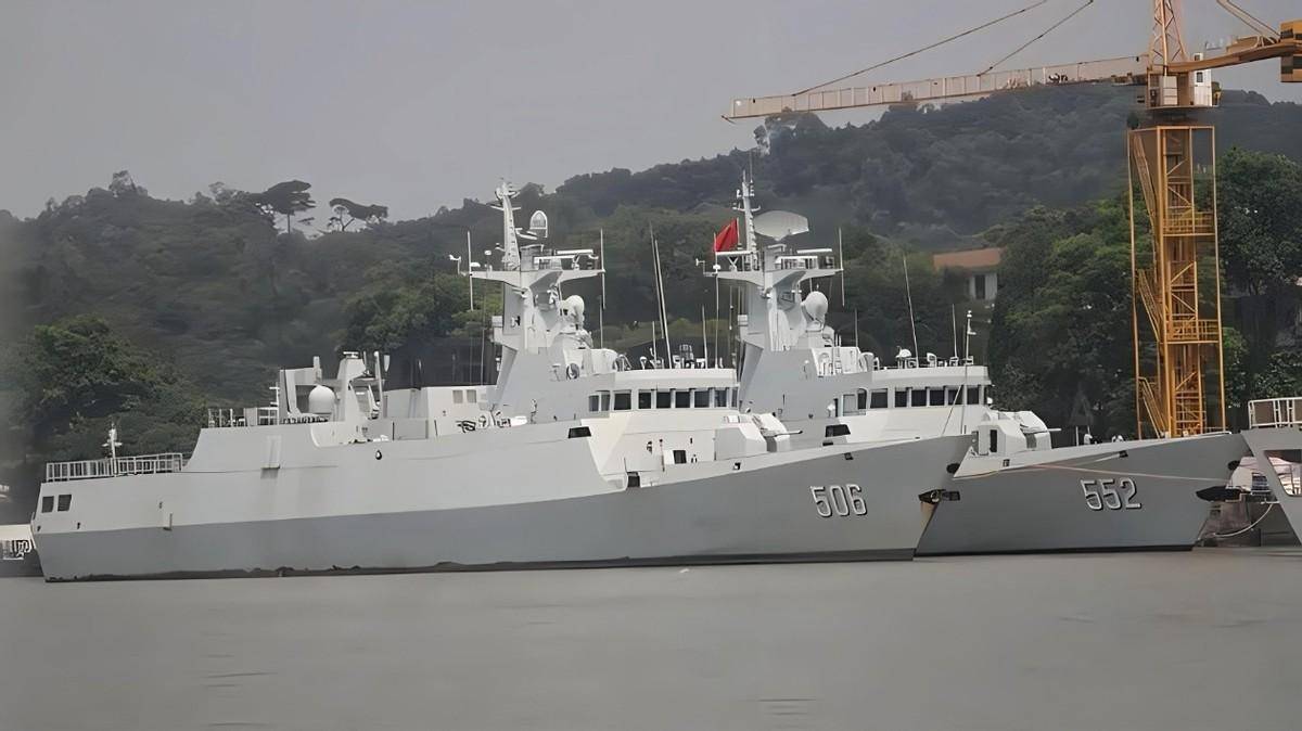 公开披露称,中方在近段时间很有可能会向柬埔寨提供两艘056a型护卫舰
