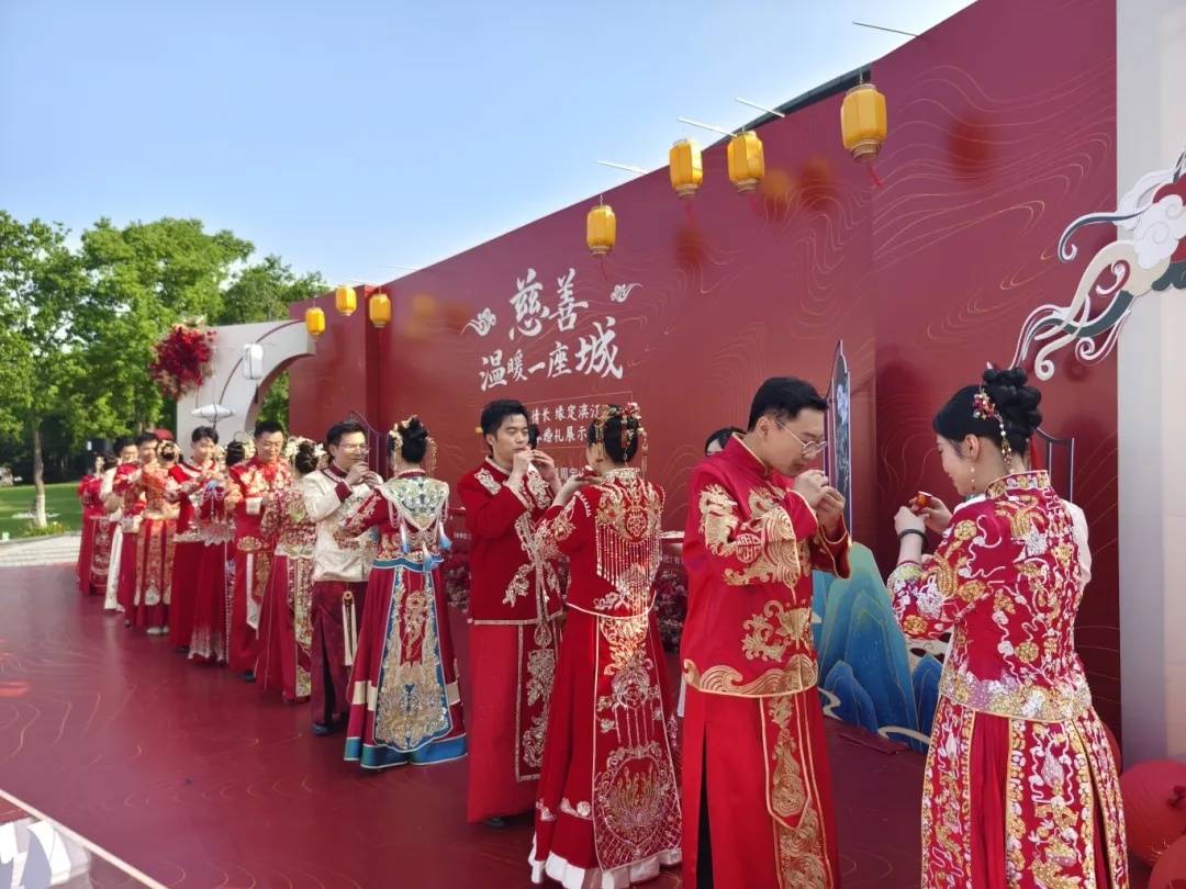 这场"爱的启动仪式"在宝山滨江举行_上海_婚礼_新人