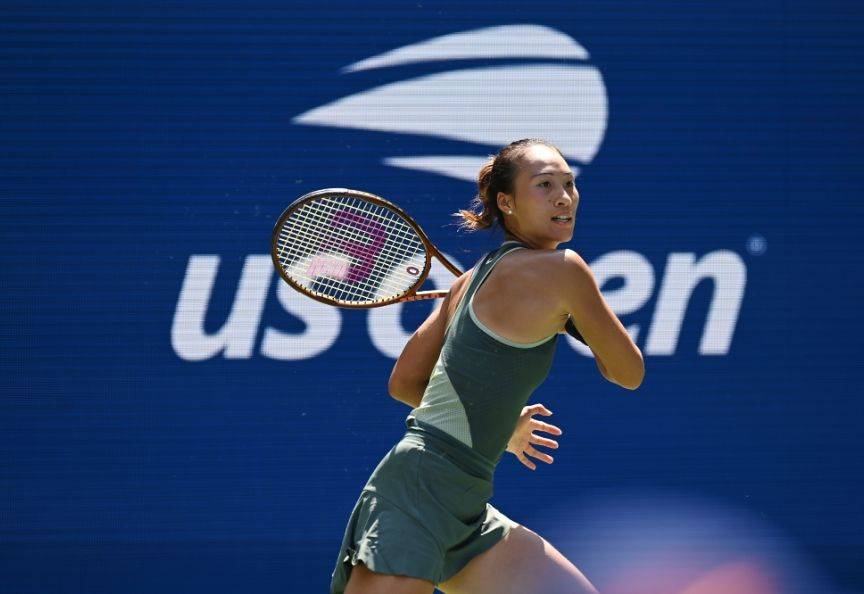 美网9月4日比赛报道 郑勤文0