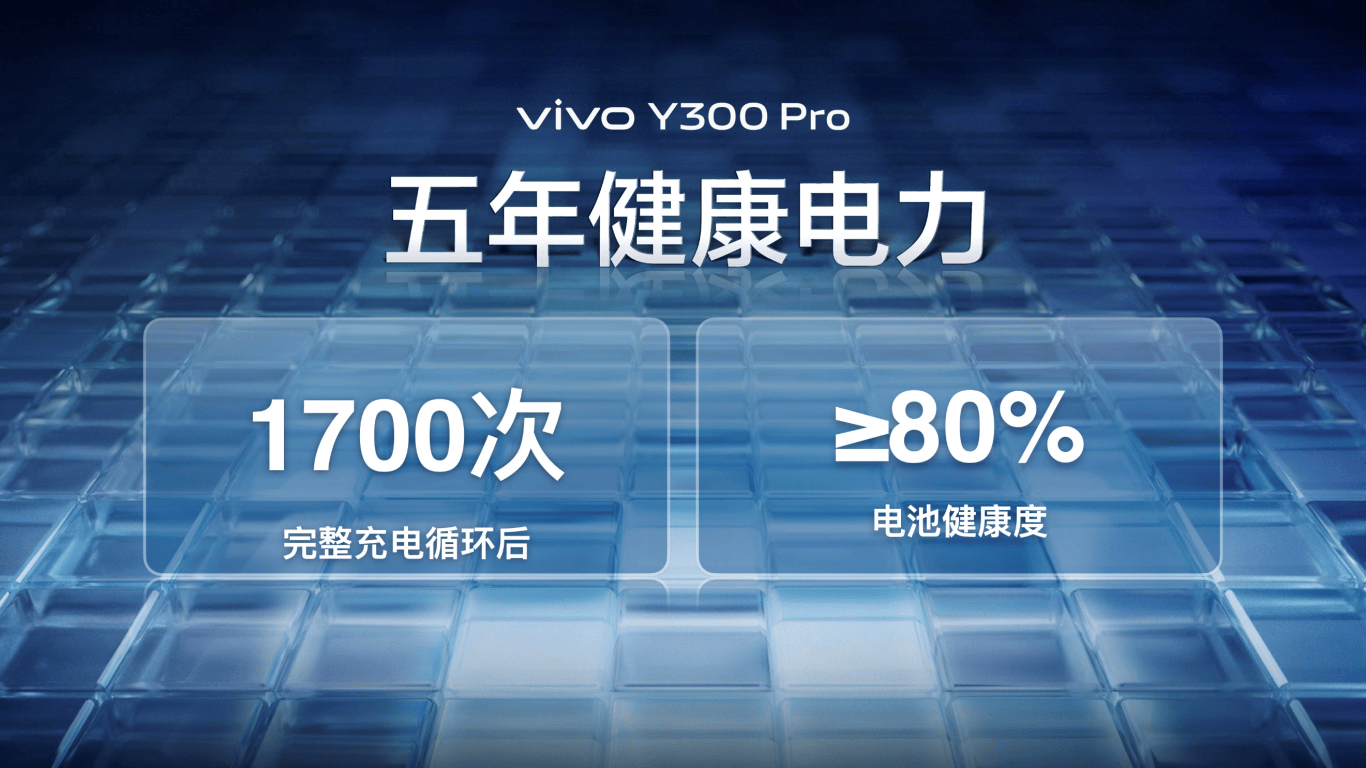 续航灭霸 钛强大 vivo Y300 Pro越级新品正式发布-锋巢网