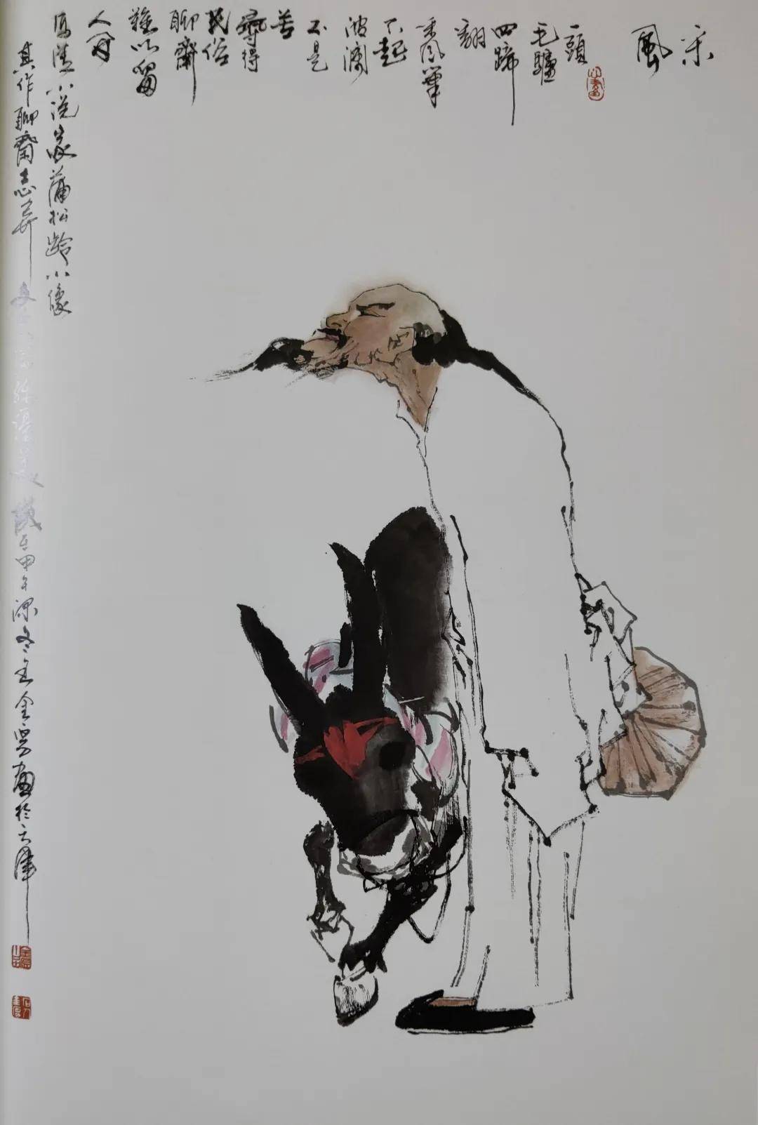 古风韵味 墨趣盎然 | 王金厚国画人物小品欣赏(下)