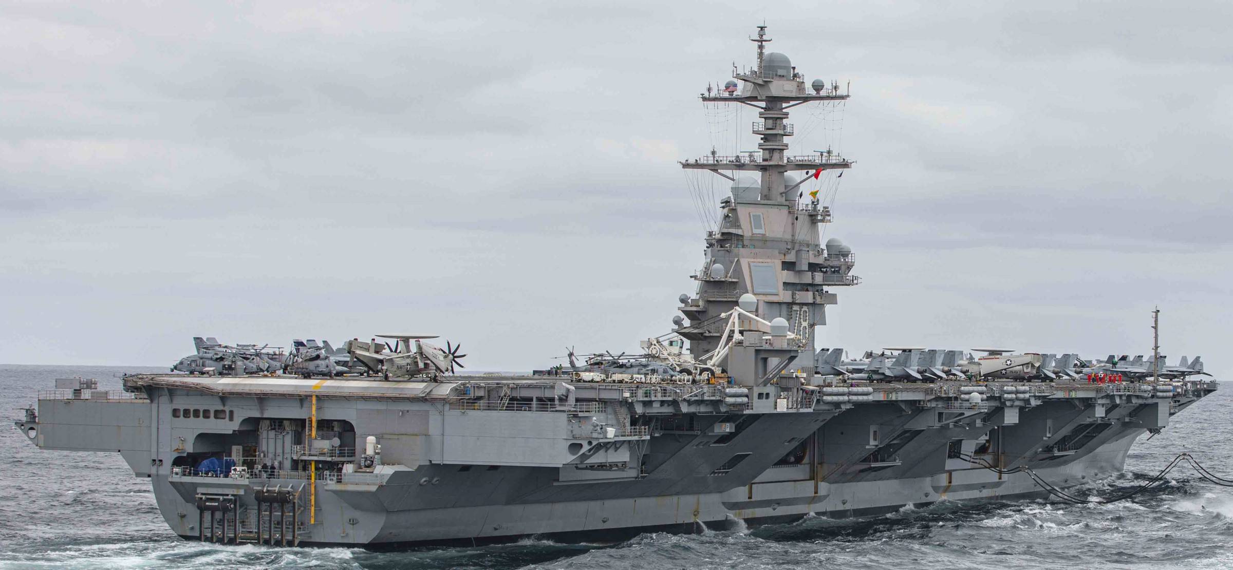 美海军航空母舰cvn 78杰拉尔德·福特号 (uss gerald r. ford)图集