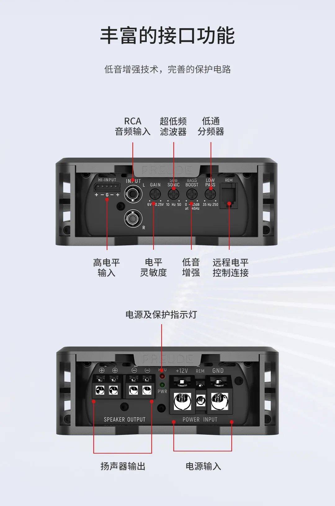 功放调音图解图片