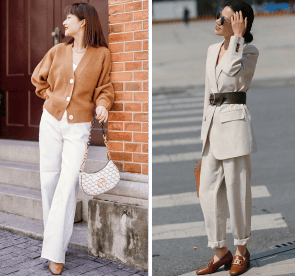 白色裤子搭配什么鞋子好看?避开"小白裤"穿搭3个禁忌!