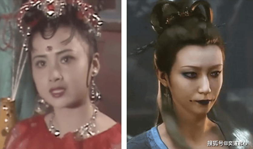 黑神话悟空:游戏里蜘蛛精姐妹与86版电视剧造型对比,四妹最美吗