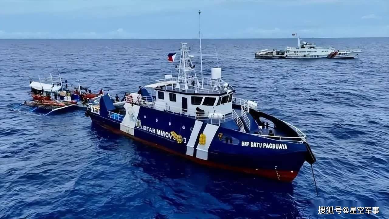 克星来了！022导弹艇首次亮相仁爱礁，菲船心有余悸_搜狐网