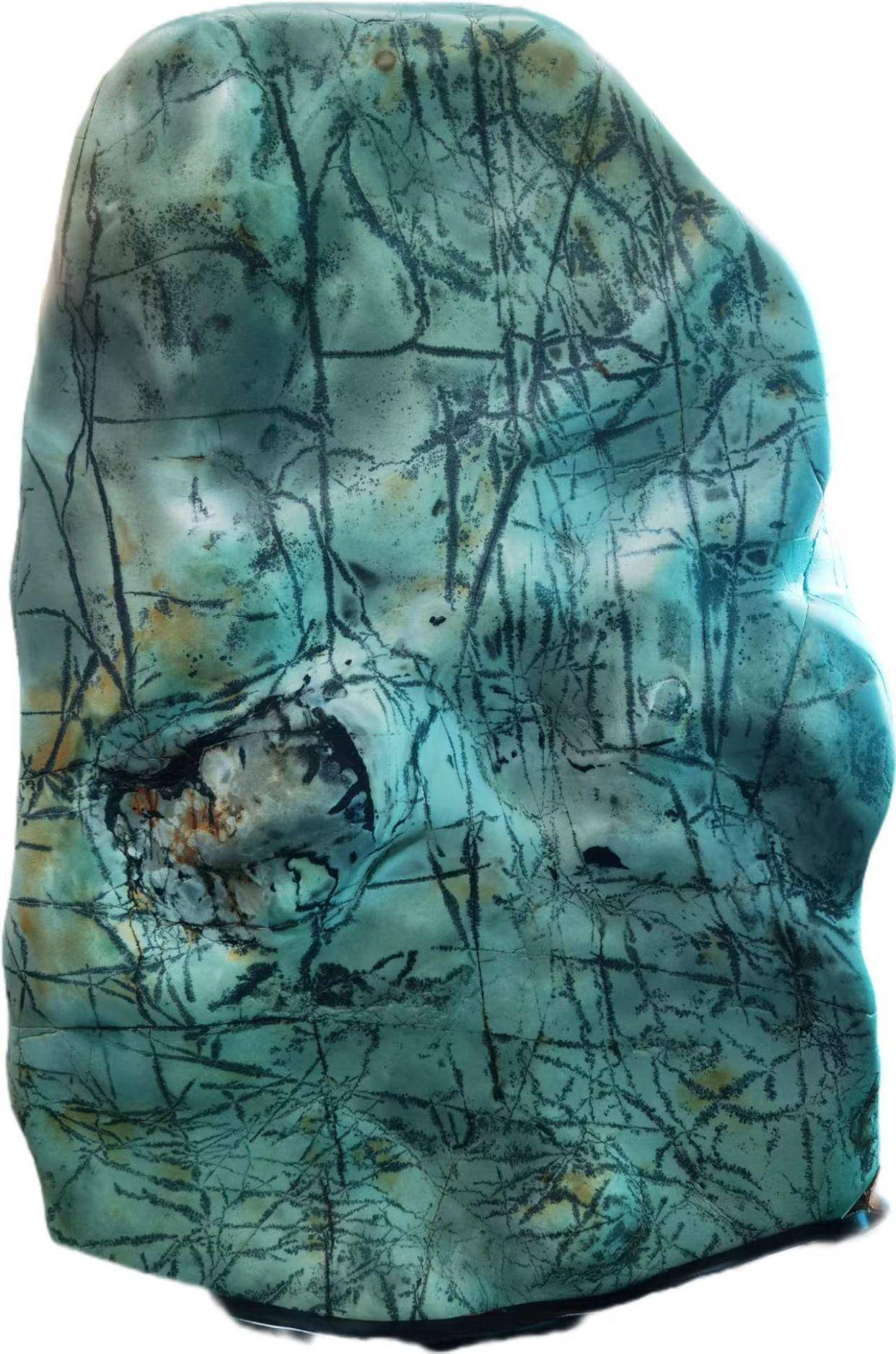 奇石(广西红水河彩陶石收藏百科图文)