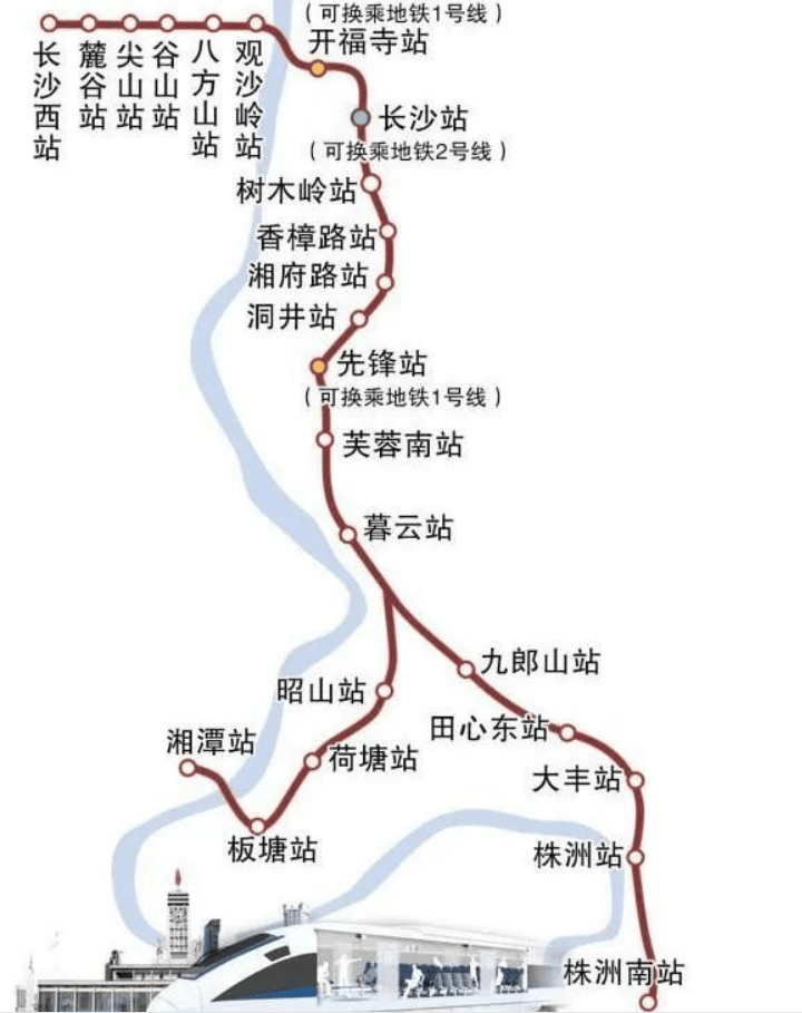 长株潭城际地铁图片