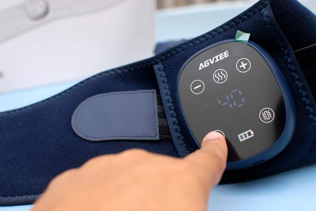 气囊震动双驱动,按摩仪护腰新选择:未野AGVIEE腰部按摩器测评