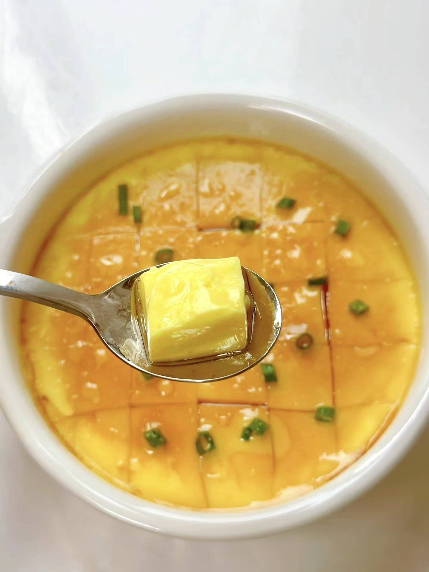 《嫩滑水蒸蛋,一口滑嫩,简单易做》