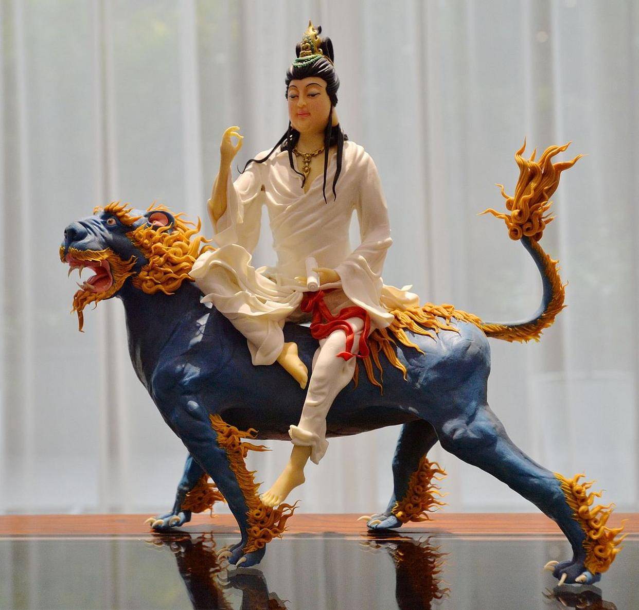 金毛吼是哪位菩萨的座骑？金毛犼到底有多厉害？答案来了！_形象_坐骑_神话